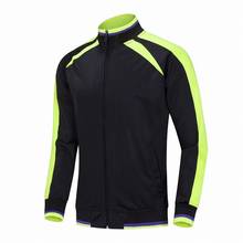 GXQIL 2020 зимняя Футбольная форма для мужчин, тренировочная форма для футбола, мужской спортивный костюм, куртка, Мужская спортивная одежда, рубашки, желтый, черный 2024 - купить недорого