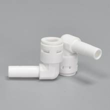 Conector purificador de agua, accesorio tipo L para máquina de agua pura, 3/8, 10 Uds. 2024 - compra barato