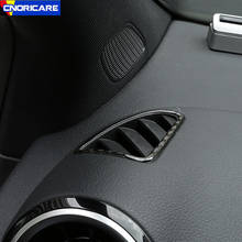Carbon Fiber Dashboard Air Vent Decoration Stickers Car Styling For Mercedes Benz B Class W247 2020-2021 Automotive Accessories 2024 - buy cheap