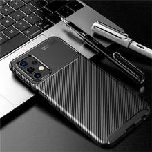 carbon fiber moblie phone covers case for xiaomi redmi note10pro note 10 pro not 10pro slim soft silicon bumper shockproof coque 2024 - buy cheap