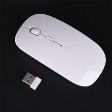 Ratón inalámbrico de 2,4 GHz, periférico óptico USB, para Tablet, portátil, ordenador 2024 - compra barato