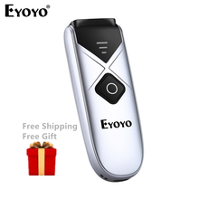 Eyoyo EY-015C CCD Barcode Scanner Mini Wireless Bar code Reader USB Wired/2.4G/Bluetooth 1D Image Scan for iPad ios Android PC 2024 - buy cheap