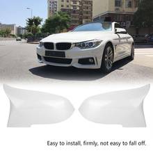 1 Pair Rearview Mirror Cover Cap for BMW 220i 328i 420i F20 F21 F22 F30 F32 F33 F36 X1 E84 Car Mirror Cover Car Accessories New 2024 - buy cheap