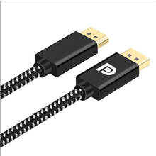 DP line 144Hz computer connection HD 4K*2K display gold-plated aluminum shell male to male 2 meters DP to DP Adapter Cable Cord 2024 - buy cheap