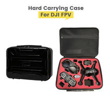 New FPV Hard Carrying Case Waterproof Flight Glasses Protective Box Carrying Case for DJI FPV Combo Drone Accessories 2024 - buy cheap