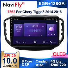 6G + 128G QLED 4G LTE Carplay Android 10 car radio GPS Navigation for Chery Tiggo 2014 2015 2016 2017 2018 auto radio multimedia 2024 - buy cheap