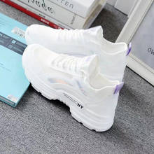 Women Sneakers Casual Shoes Ladies Trainers White Platform Sneaker Fashion Woman Baskets sports shoes zapatillas mujer  trainers 2024 - buy cheap