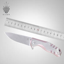 Kizer Bushcraft Knife Survival CPM-S35VN Blade 6AL4V Titanium Handle High Quality Outdoor Pocket Knife Tool Ki4461A2 Kesmec 2024 - buy cheap