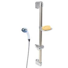 Stainless Steel Shower Head Holding Rod With Soap Box Adjustable Lifting Rods 2024 - buy cheap