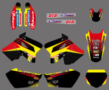 DECALS STICKERS Graphics & Backgrounds Kits for Suzuki RM125 RM250 2001 02 03 04 05 06 07 08 09 10 2011 2012 RM 125 250 2024 - buy cheap