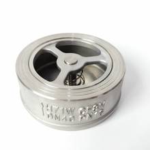 DN15-DN50 304 Stainless Steel Wafer Check Valve Non-return One Way Valve 2024 - buy cheap