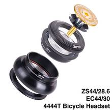 4444T MTB Bike Road Bicycle Headset 44mm ZS44 CNC 1 1/8"-1 1/2" 1.5 Tapered Tube fork Internal Threadless EC44 Headset 2024 - buy cheap