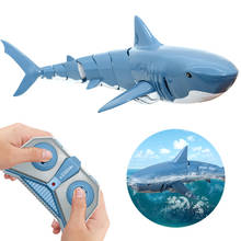 Barco de peces de tiburón a Control remoto, 2,4G, Mini barco electrónico de Radio, juguete de simulación para niños 2024 - compra barato