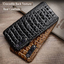Phone Case For Xiaomi Mi 9 8 se 9T A1 A2 A3 lite Poco F1 Y3 Mix 3 Crocodile back texture Case For Redmi Note 4X 5 6 7 8 Pro case 2024 - buy cheap