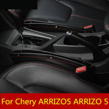 Assento acolchoado caixa de armazenamento saco de armazenamento caixa de armazenamento de carro gap caixa de armazenamento decoração acessórios do carro para chery arrizo5 arrizo 5 2024 - compre barato