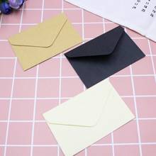 20PC Classical White Black Kraft Blank Mini Paper Window Envelopes Wedding Invitation Envelope Gift Envelope 2024 - buy cheap