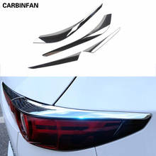 ABS Chrome Cauda Traseira Tampa Da Lâmpada Guarnição 4 CX-5 CX5 Pçs/set Para Mazda 2012 2013 estilo do carro acessórios 2024 - compre barato