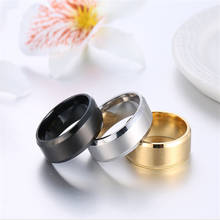 Модные титановые кольца для мужчин, ювелирные изделия 2024 - купить недорого