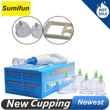 Chinese Vacuum Cupping Kit Pull Out Vacuum Apparatus Suction Cellulite Therapy Massage jars Anti-cellulite Massager Cupping 2024 - buy cheap