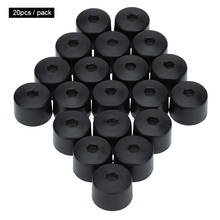 KKMOON 20Pcs 17mm Car Wheel Nut Cover Bolt Cap Removal Tool for VW Golf Bora 2024 - buy cheap