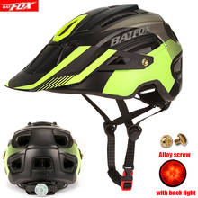 BATFOX Sports Ultralight Racing Cycling Helmet with Back Light Bicycle Helmet Ultralight Bike Helmet  MTB Mountain Road Safy Cap 2024 - buy cheap