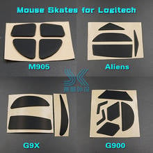 Logitech-patines de ratón inalámbricos para Gaming, 1 unidad, 3M, para G900, G903, G9, G9X, M950, Alens, en cualquier lugar, 2S, M905 PRO, 0,6 MM, reemplaza el pie 2024 - compra barato