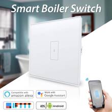 WiFi Boiler Switch 4000W EU/US Standard Smart Water Heater Switch Tuya Smart Life App Control Work With Alexa Google Home 2024 - buy cheap
