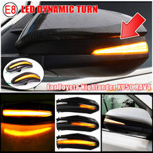 Luz LED dinámica intermitente para espejo retrovisor, para Toyota RAV4 XA40 13-18 Highlander 4Runner 2014-19 XU50 Noé R80 Voxy 2024 - compra barato