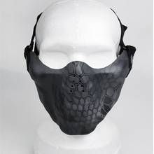 Máscara táctica de nailon TMC Airsoft SWAT, casco de tifón camuflado Kryptek, novedad, envío gratis 2024 - compra barato