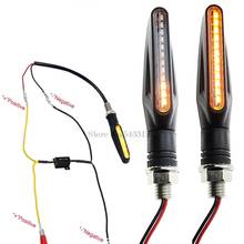 Intermitentes LED para motocicleta, decodificador para eje, Touratech, Pit Dirt Bike, Kayo, Kawasaki, Vulcan S 100%, cubierta de flujo de agua, 650 2024 - compra barato