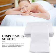 Sábanas desechables para cama de Spa, cubierta impermeable de tela no tejida, diferentes tamaños, 50/90/100 Uds. 2024 - compra barato