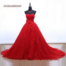 ANGELSBRIDEP Sweetheart Prom Dresses Abendkleider Formal Applique Court Train Vestidos de festa Celebrity Gowns 2024 - buy cheap