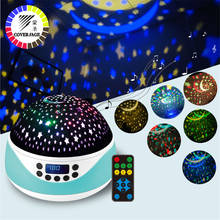 Coversage Rotating Night Light Projector Spin Starry Sky Star Master Remote Children Kids Baby Led USB Lamp Projection 2024 - buy cheap