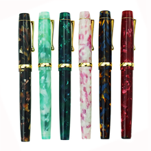 Jinhao Resin Acrylic Fountain Pen Beautiful Ink Pen with Converter EF/F/Bent Nib Business Stationery Office School Writing Gift 2024 - buy cheap