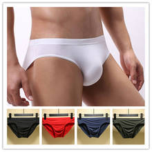 4pcs Lot Men's Underwear Men Briefs Solid Ultrathin Man Underpants Sexy Gay Translucent Male Manties Comfortable Breathable Slip 2024 - buy cheap