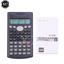 For deli Scientific Calculator School Engineering Stationery Scientific Function Calculator Students office Calculating Tool 2024 - buy cheap