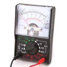 DC/AC 1000V Voltmeter 250mA Ammeter 1K Resistance Meter Analog Multimeter Tool 2024 - buy cheap