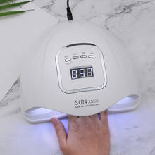 80W SUN X5 Max LED UV Lamp Nail Dryer Gel Polish Curing Lamp With Auto Sensor LCD Display 45LED Lamp For Women Nail Dryer 2024 - buy cheap