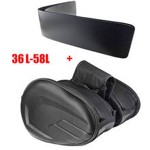 New High Good Quality Waterproof Moto Tail Luggage Suitcase Saddle Bag Motorcycle Side Helmet Riding Travel Bags With Rain Cover 2024 - buy cheap
