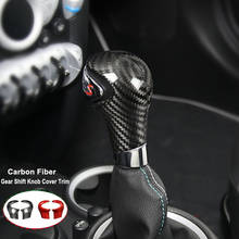 For Mini Cooper R55 R56 R57 R58 R59 R60 R61 Real Carbon Fiber Car Accessories Interior Trim Car Gear Shift Cover Sticker 2024 - buy cheap