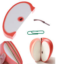 Creative Apple Shape Notepads Sticky Fruit Apple Note Memo Pads Portable Scratch Paper 2024 - buy cheap