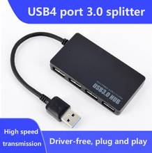Adaptador USB 3,0 para ordenador portátil y PC, expansor de alta velocidad con 4 puertos externos, Hub USB 3,0 2024 - compra barato