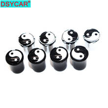 DSYCAR 4Pcs/Set Car Styling Zinc Alloy Car Tire Valve Caps Wheel Tires Tire Stem Air Cap Airtight Covers Truck Car Accessories 2024 - buy cheap