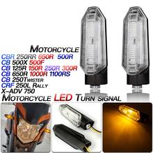 Motorcycle LED Turn Signal Lights Lamps Side Indicator for HONDA CB125/CBR650R/CBF/X-ADV /CB 150R /CB 300R/ CB 1000R 2024 - buy cheap