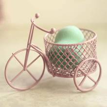 New Cute Iron Tricycle Art Decoration Wedding Sugar Jewelry Container Storage Holder gift decoration Drop Shipping 2024 - buy cheap