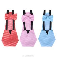 Adjustable Cotton Cloth Diaper Washable Creative Bowknot Clothes for Farm Pet Goose Duck Chicken D03 20 Dropshipping 2024 - buy cheap