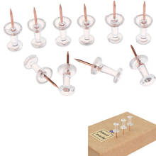 100pcs Transparent Rose Gold Drawing Photo Wall Studs Office School Supplies 2024 - buy cheap