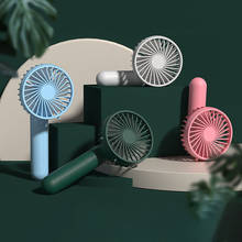 Mini ventilador portátil de verão com 3 velocidades, ventiladores ajustáveis, usb, recarregável, ar condicionado, refrigerador, fora, viagem, artefato 2024 - compre barato