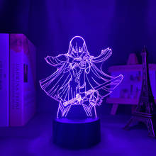 Luz de led do anime kill la kill, luz noturna 3d para decoração de quarto, presente de aniversário, luz noturna 2024 - compre barato