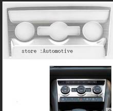 Adesivo do painel do interruptor de ar condicionado, 2017, 1 peça, painel de controle central para skoda kodiaq 2024 - compre barato